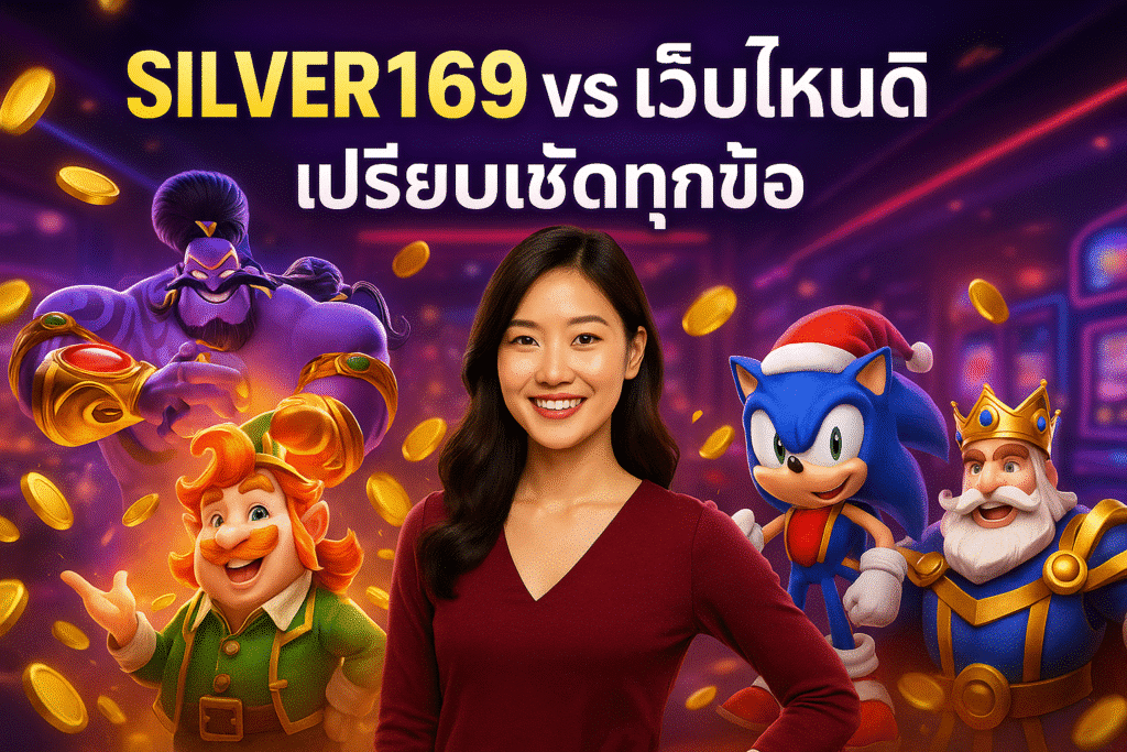 SILVER169 vs เว็บไหนดี เปรียบชัดทุกข้อ