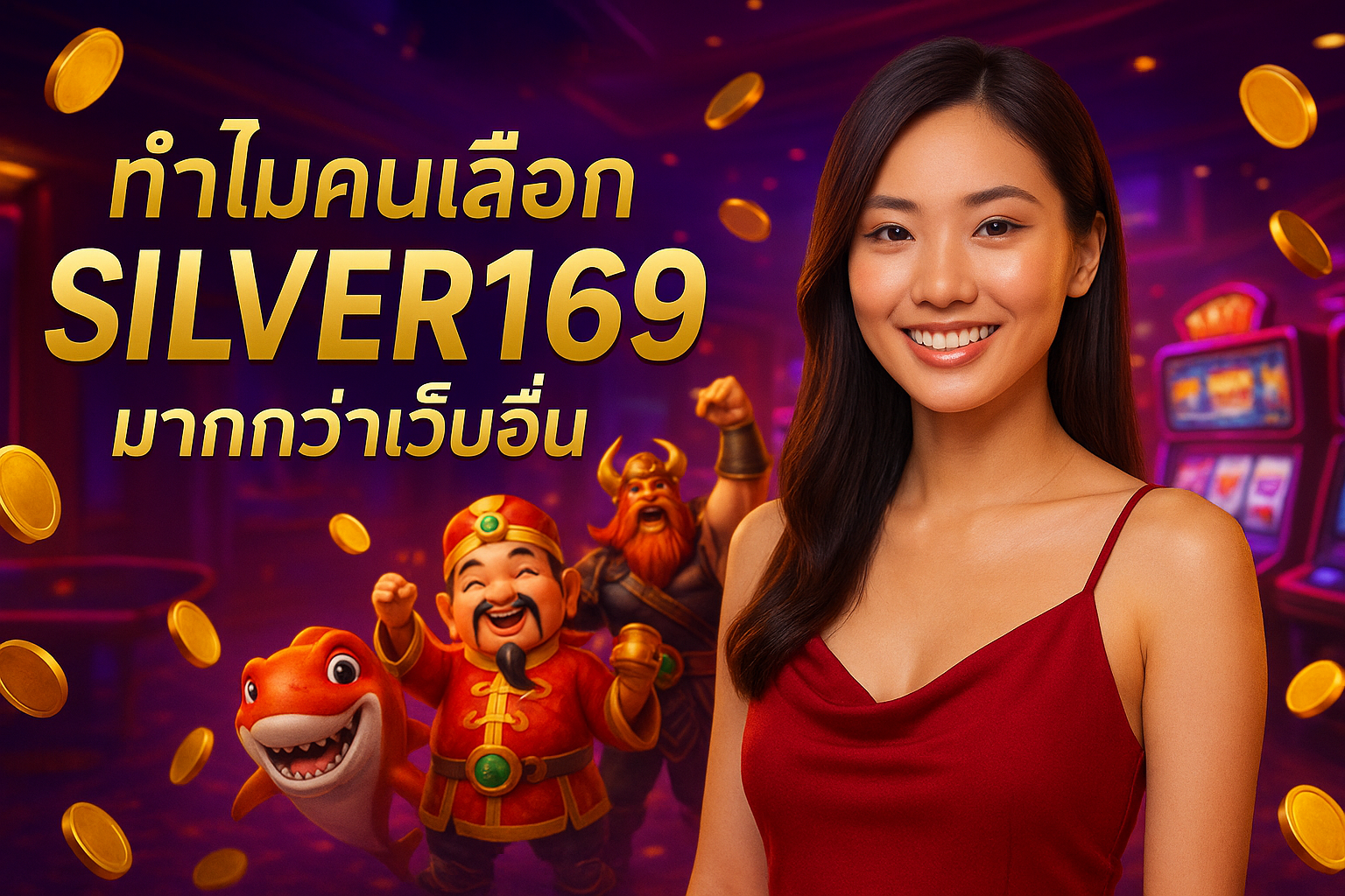 ทำไมคนเลือก SILVER169 มากกว่าเว็บอื่น