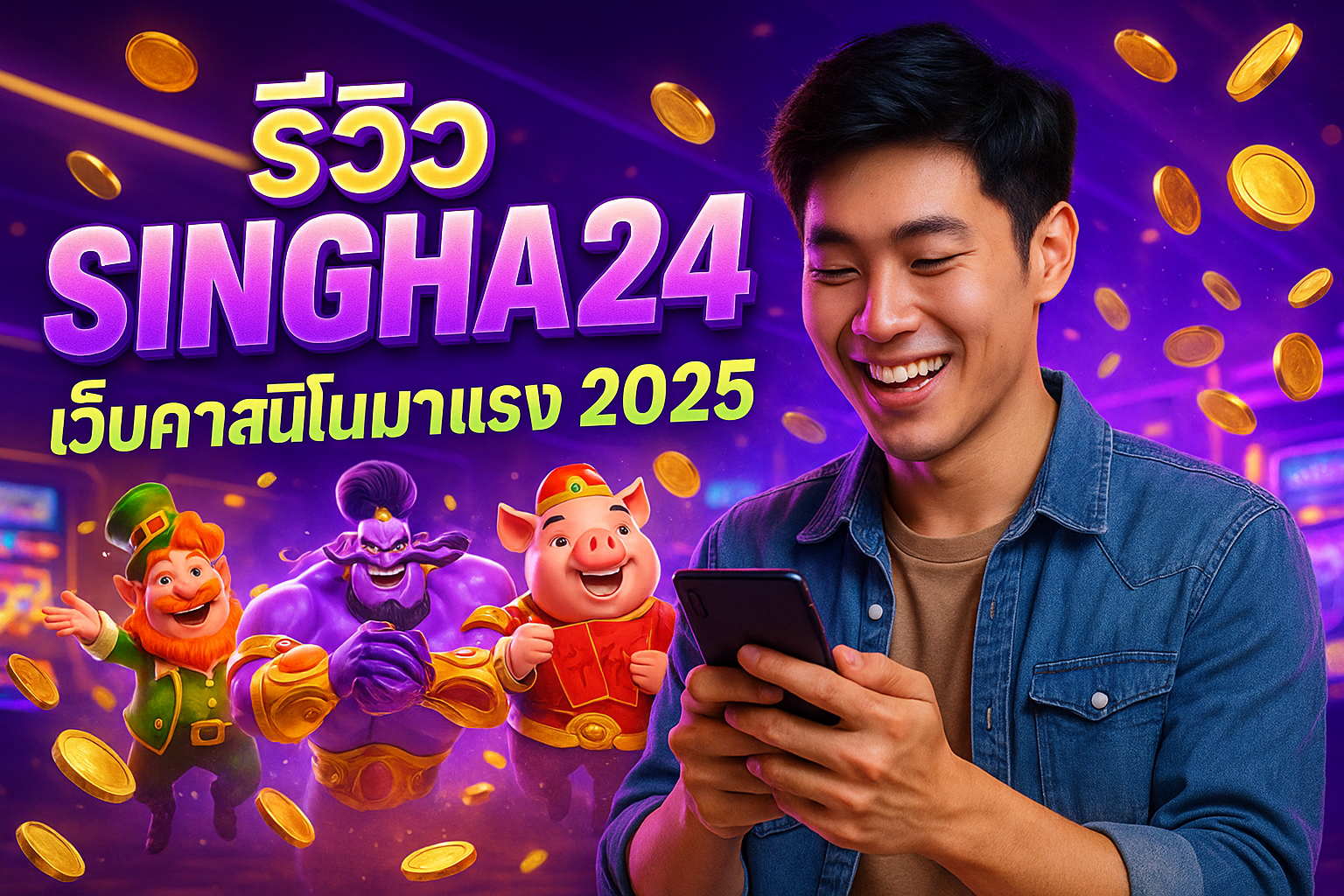 รีวิว SINGHA24 เว็บคาสิโนมาแรง 2025