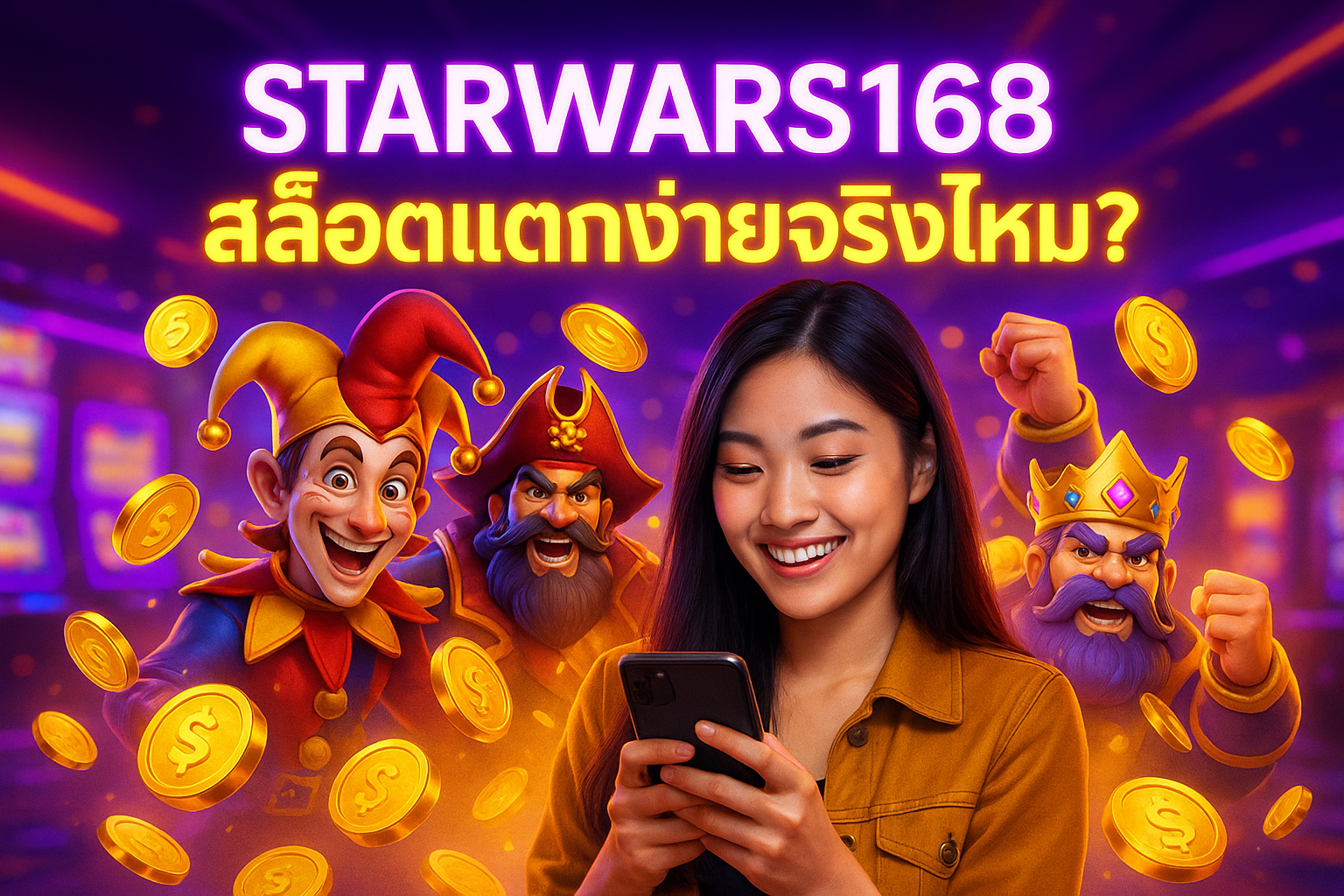 STARWARS168 สล็อตแตกง่ายจริงไหม?